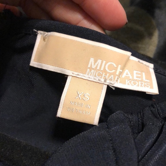 MICHAEL KORS navy and gold jumpsuit - Picture 5 of 5